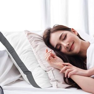 Utopia Bedding Bed Pillows for Sleeping King Size (Black& White) 
NWP